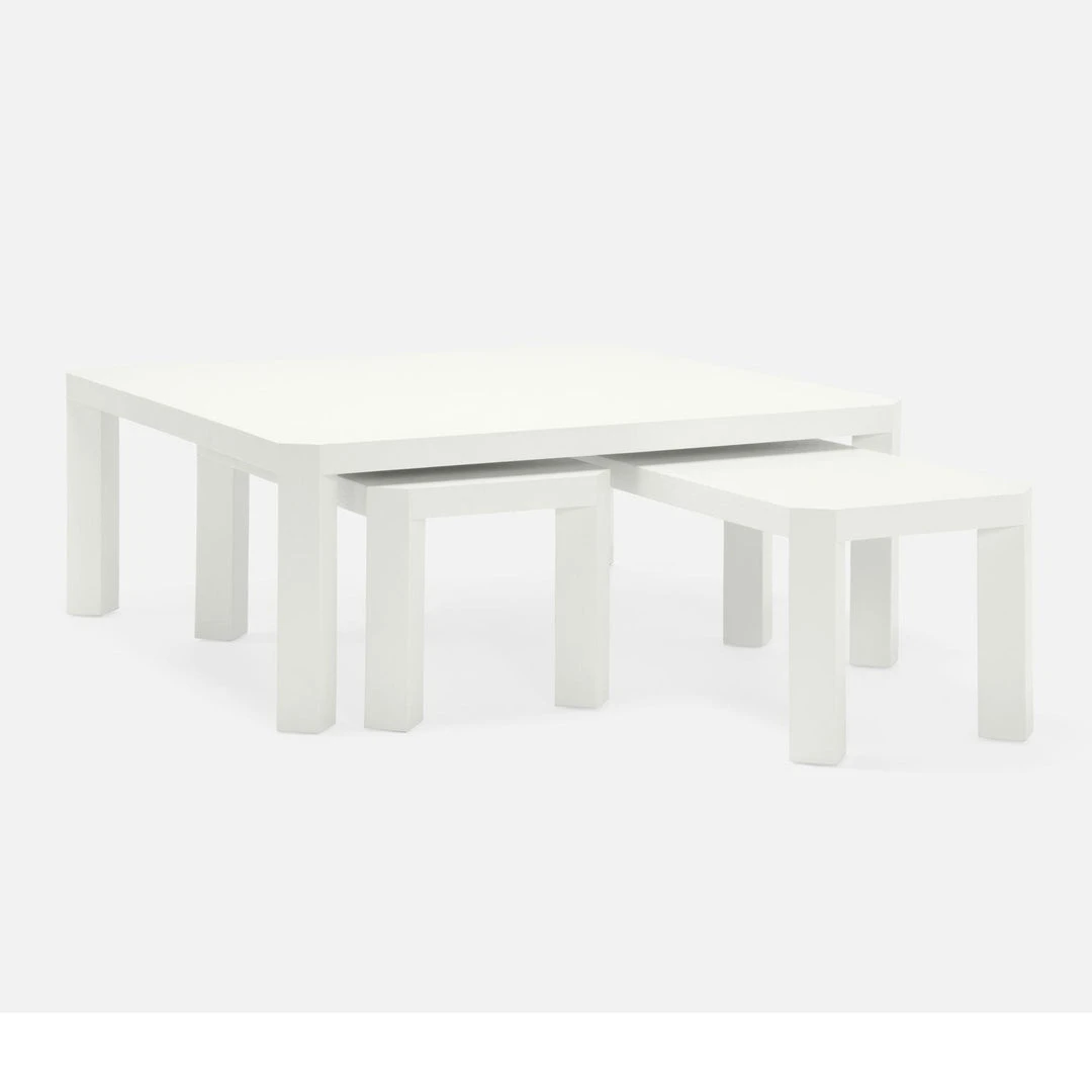 Made Goods Taylam Nesting Coffee Tables Small Pristine Faux Raffia New Arrivals 8 Made Goods Taylam Nesting Coffee Tables Small Pristine Faux Raffia New Arrivals