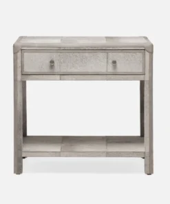 Made Goods Terrell Double Nightstand Gray New Arrivals