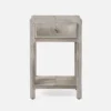 Made Goods New Arrivals Terrell Single Nightstand Gray