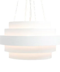 Made Goods New Arrivals Thyra Chandelier White