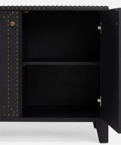 Made Goods Turner 2 Door Buffet Dark Navy Linen 6 Made Goods Turner 2 Door Buffet Dark Navy Linen