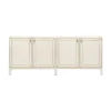 Made Goods Turner 4 Door Buffet White Linen New Arrivals