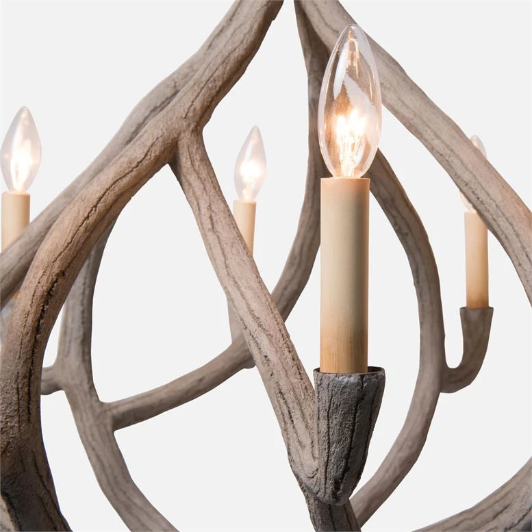 Made Goods Ulla Chandelier Gray Concrete New Arrivals 4 Made Goods Ulla Chandelier Gray Concrete New Arrivals