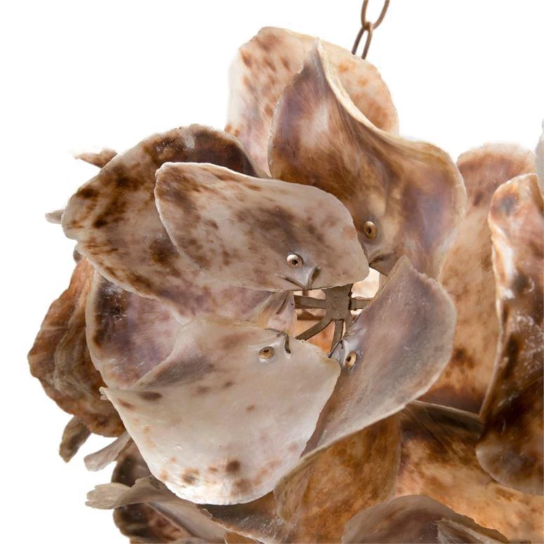 Made Goods Venus Chandelier Natural Saddle 4 Made Goods Venus Chandelier Natural Saddle