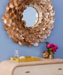 Made Goods Venus Mirror Champagne