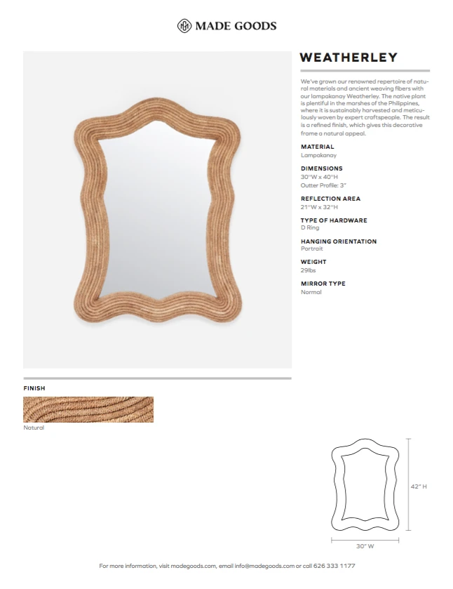 Made Goods Weatherley Mirror 4 Made Goods Weatherley Mirror
