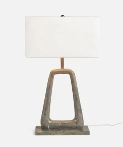 Made Goods Weldon Table Lamp Gray Stone New Arrivals