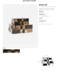 Made Goods Whelan Box Set 13 Made Goods Whelan Box Set