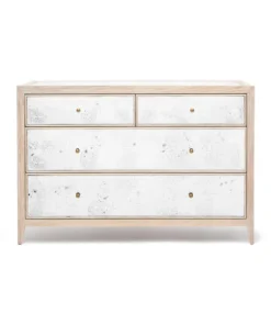 Made Goods Mia 48" Dresser White Cerused Oak