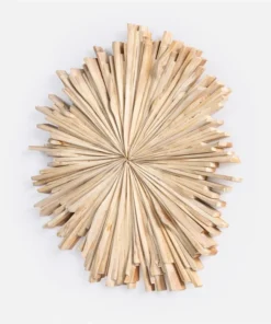 Made Goods New Arrivals Wickham Natural Raw Teak Wall Art