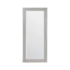 Made Goods Zsa Zsa Mirror Grey Ostrich Full Grain Leather New Arrivals