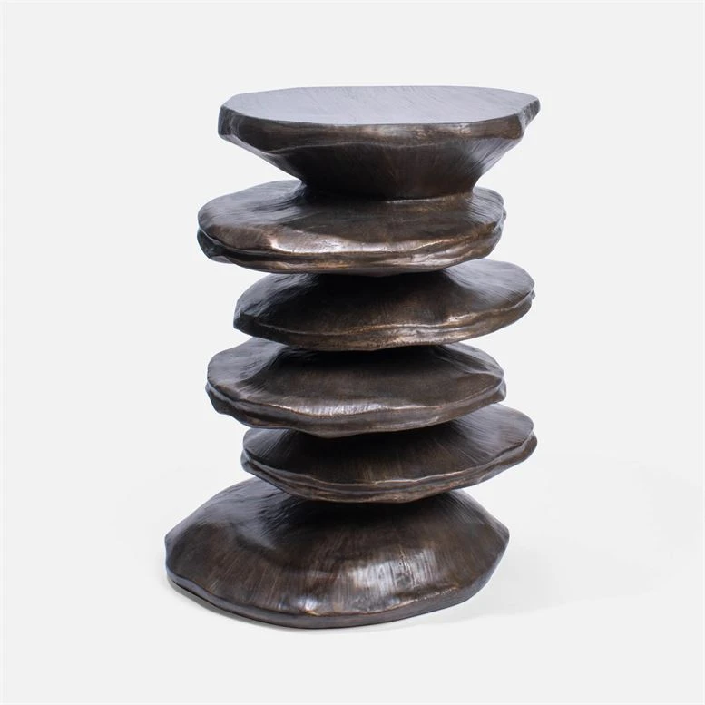 Made Goods Zuri Accent Table Bronze Resin New Arrivals 3 Made Goods Zuri Accent Table Bronze Resin New Arrivals