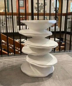 Made Goods Zuri Accent Table Flat White Resin New Arrivals