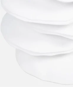 Made Goods Zuri Accent Table Flat White Resin New Arrivals