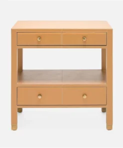 Made Goods Conner Double Nightstand Dark Tan New Arrivals 10 Made Goods Conner Double Nightstand Dark Tan New Arrivals