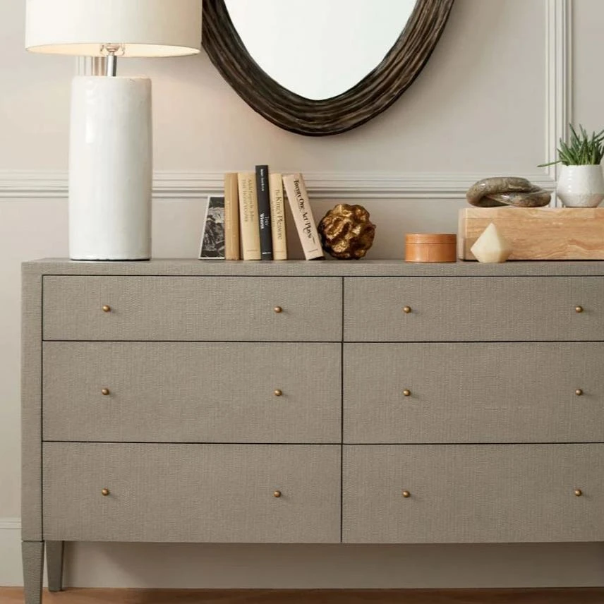 Made Goods Conrad 60" Dresser Seal Faux Raffia New Arrivals 3 Made Goods Conrad 60" Dresser Seal Faux Raffia New Arrivals