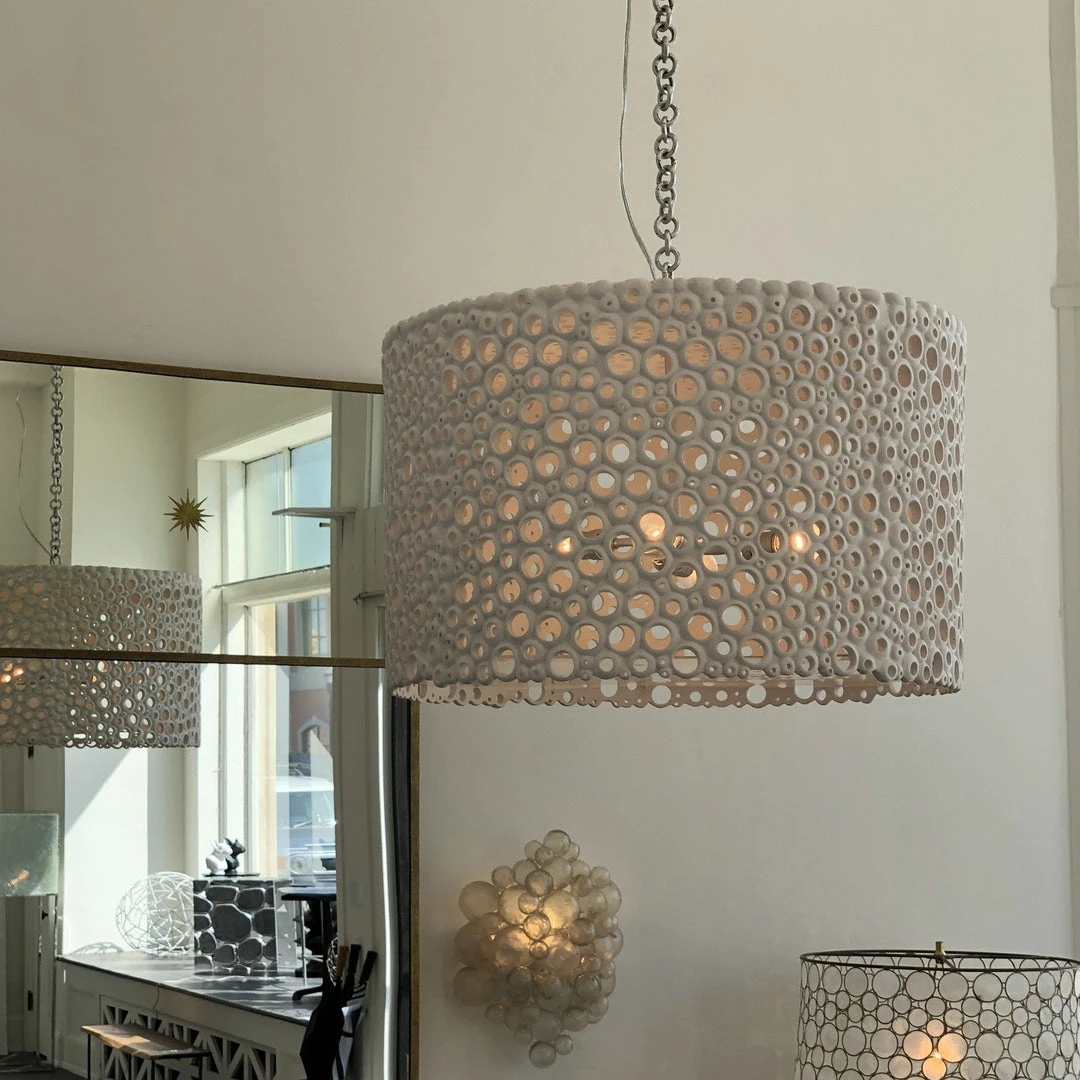 Oly Studio New Arrivals Meri Drum Chandelier 3 Oly Studio New Arrivals Meri Drum Chandelier