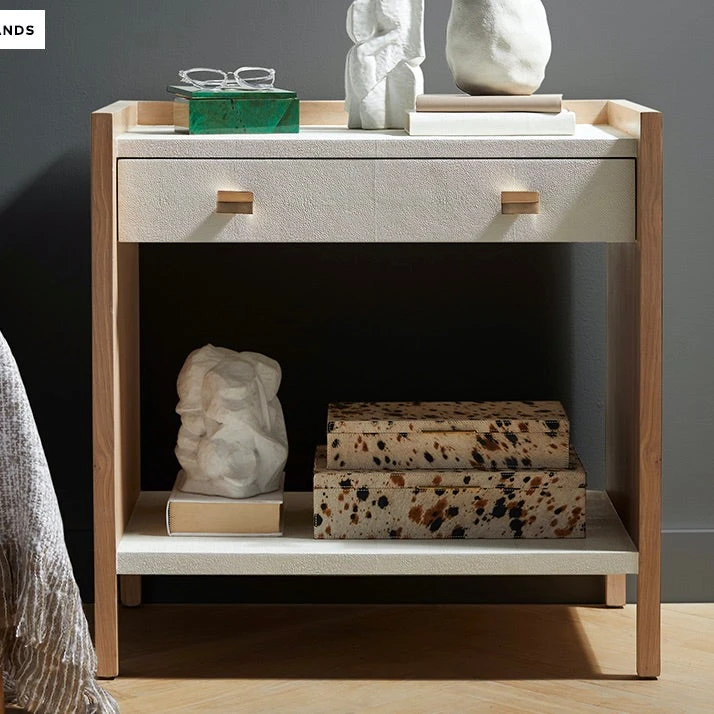 Made Goods New Arrivals Kennedy Double Nightstand Pristine And Walnut 2 Made Goods New Arrivals Kennedy Double Nightstand Pristine And Walnut