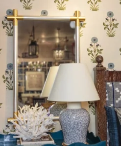 Mirror Home Cosmo Silver And Gold Mirror