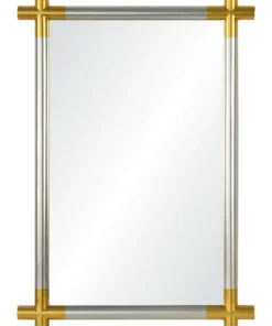Mirror Home Cosmo Silver And Gold Mirror