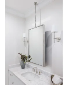 Mirror Home New Arrivals Ceiling Mount Mirror Polished Stainless Steel
