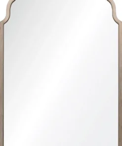 Mirror Home New Arrivals Antiqued Silver Leaf Iron Mirror