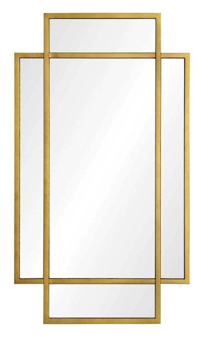 Mirror Home Cosmo Gold Leaf Mirror 1 Mirror Home Cosmo Gold Leaf Mirror