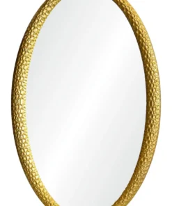 Mirror Home Jamie Drake Carved Oval Mirror Gold Leaf 5 Mirror Home Jamie Drake Carved Oval Mirror Gold Leaf
