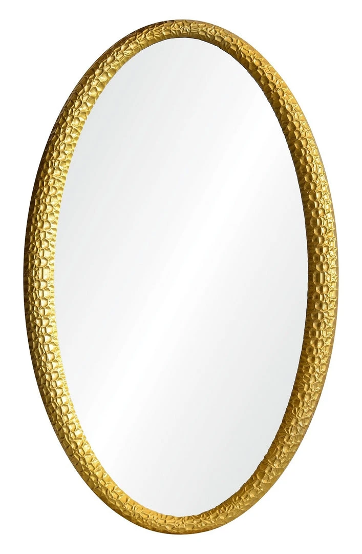Mirror Home Jamie Drake Carved Oval Mirror Gold Leaf 3 Mirror Home Jamie Drake Carved Oval Mirror Gold Leaf