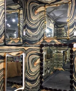 Mirror Home Burnished Brass Mirror New Arrivals