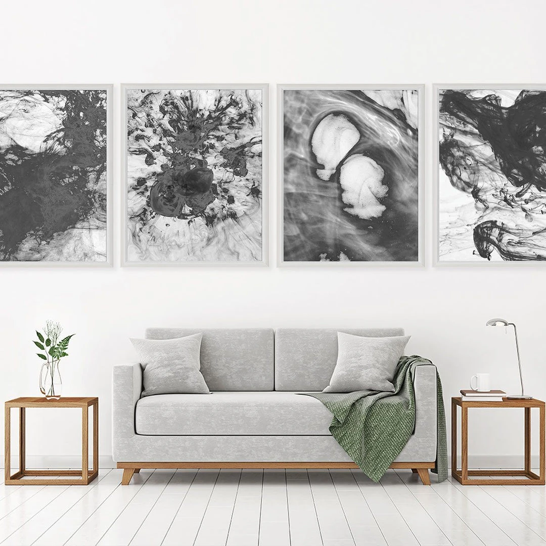 Natural Curiosities New Arrivals Black And White Ink And Water Framed Artwork No. 21 2 Natural Curiosities New Arrivals Black And White Ink And Water Framed Artwork No. 21
