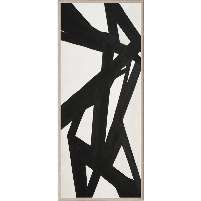 Natural Curiosities Black And White Abstract Panel Pair Framed Artwork 2 Natural Curiosities Black And White Abstract Panel Pair Framed Artwork