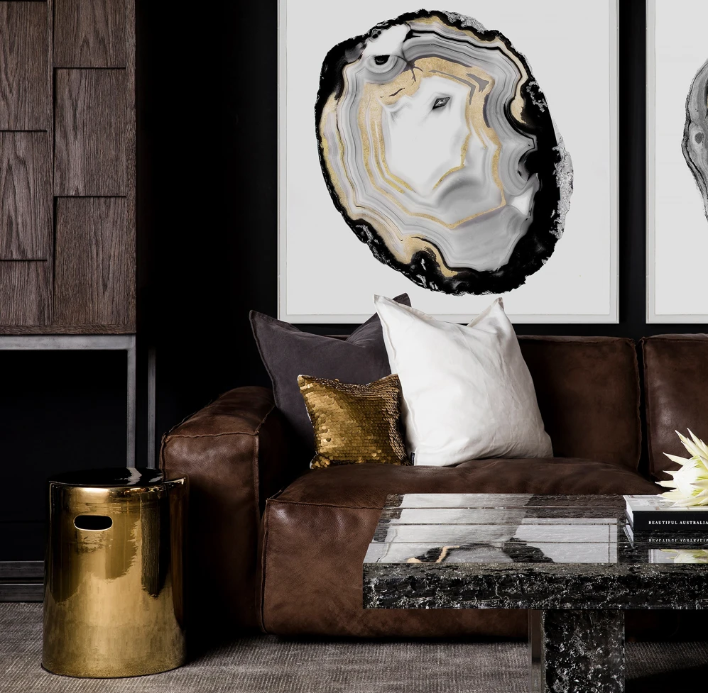 Natural Curiosities New Arrivals Black And White Geode 3 Framed Artwork 2 Natural Curiosities New Arrivals Black And White Geode 3 Framed Artwork