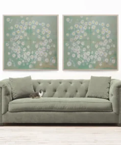 Natural Curiosities New Arrivals Paule Marrot Daisies Framed Artwork