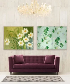 Natural Curiosities New Arrivals Paule Marrot Doves Framed Artwork