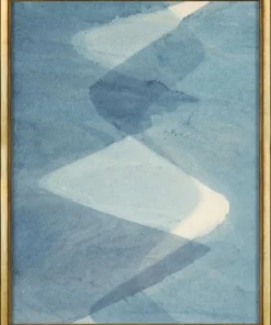 Natural Curiosities Indigo Handmade Papers Framed Artwork