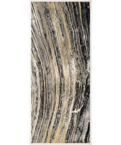 Natural Curiosities New Arrivals Golden Marble Design 1 Framed Artwork