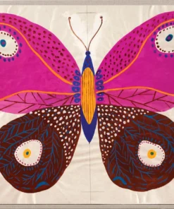 Natural Curiosities New Arrivals Paule Marrot Butterfly Pink Framed Artwork