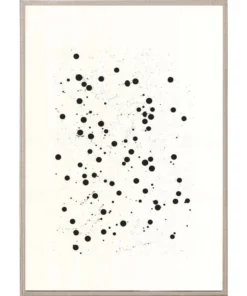 Natural Curiosities Peaceful Dots No. 1 Framed Artwork