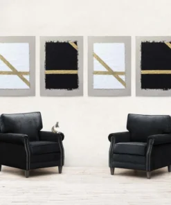 Natural Curiosities String Paper White Framed Artwork