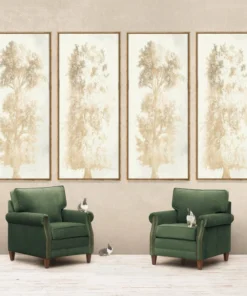 Natural Curiosities Strutt Tree 1 Framed Artwork