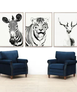 Natural Curiosities Tylinek Tiger Framed Artwork New Arrivals