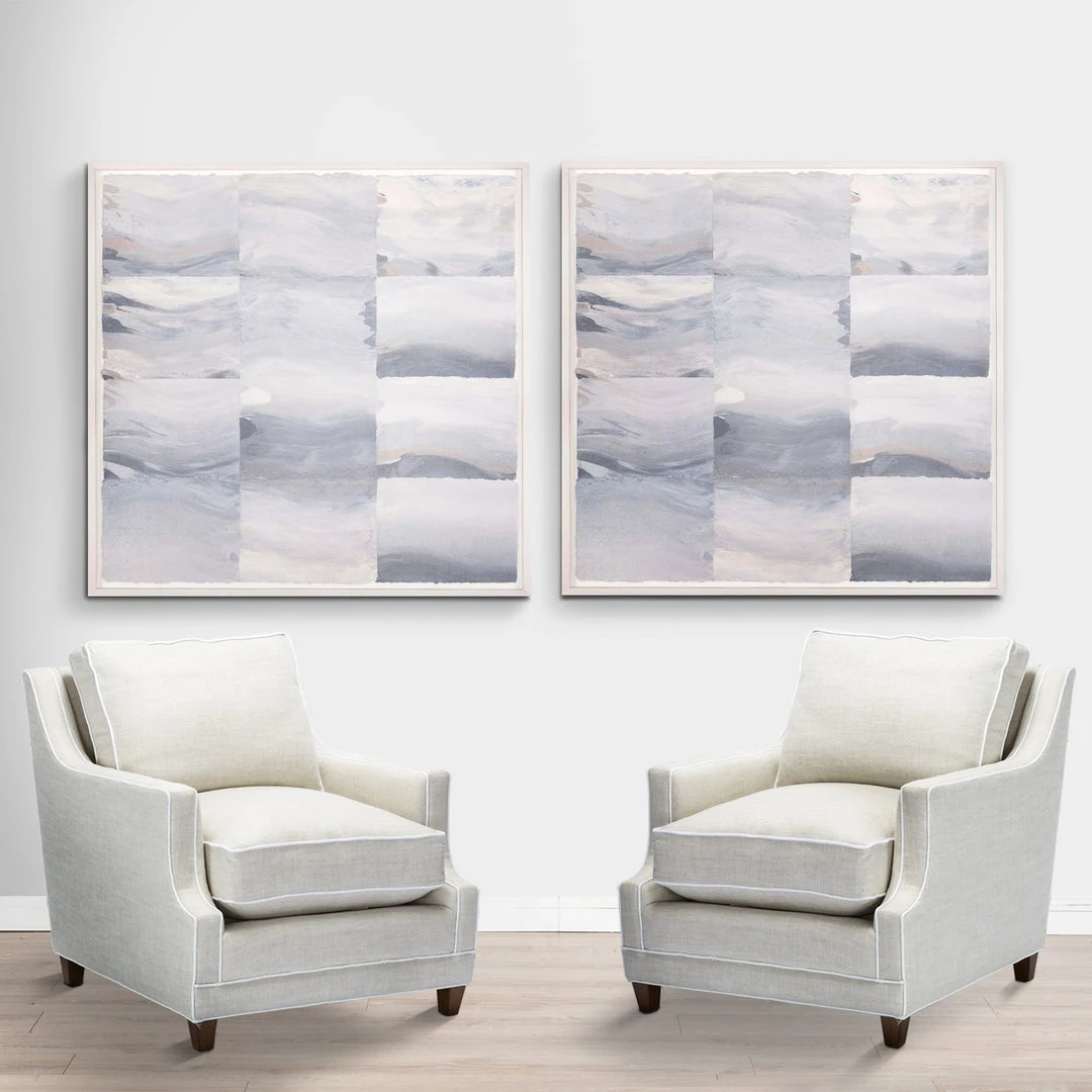 Natural Curiosities New Arrivals Water Study Grey Framed Artwork 2 Natural Curiosities New Arrivals Water Study Grey Framed Artwork