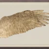 Natural Curiosities Wings Of Love Gold Right Framed Artwork