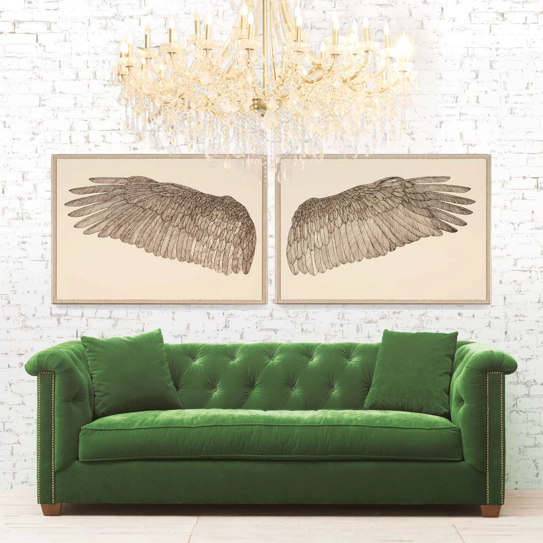 Natural Curiosities Wings Of Love Right Framed Artwork 2 Natural Curiosities Wings Of Love Right Framed Artwork