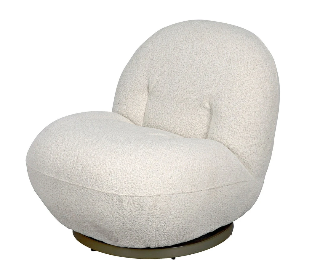 Noir Artemis Chair Teddy Ivory Fabric New Arrivals 1 Noir Artemis Chair Teddy Ivory Fabric New Arrivals