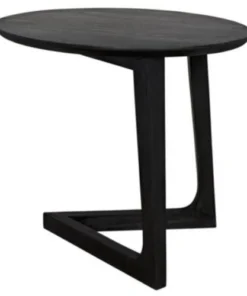 Noir Cantilever Table Charcoal Black New Arrivals