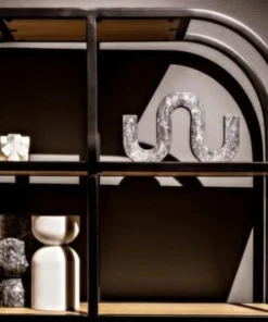 Noir New Arrivals Cube Puzzle Object Set Of Two White Stone