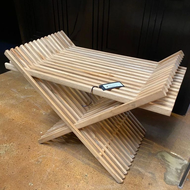 Noir New Arrivals Dede Teak Stool 2 Noir New Arrivals Dede Teak Stool