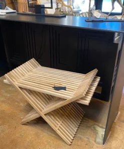 Noir New Arrivals Dede Teak Stool 11 Noir New Arrivals Dede Teak Stool